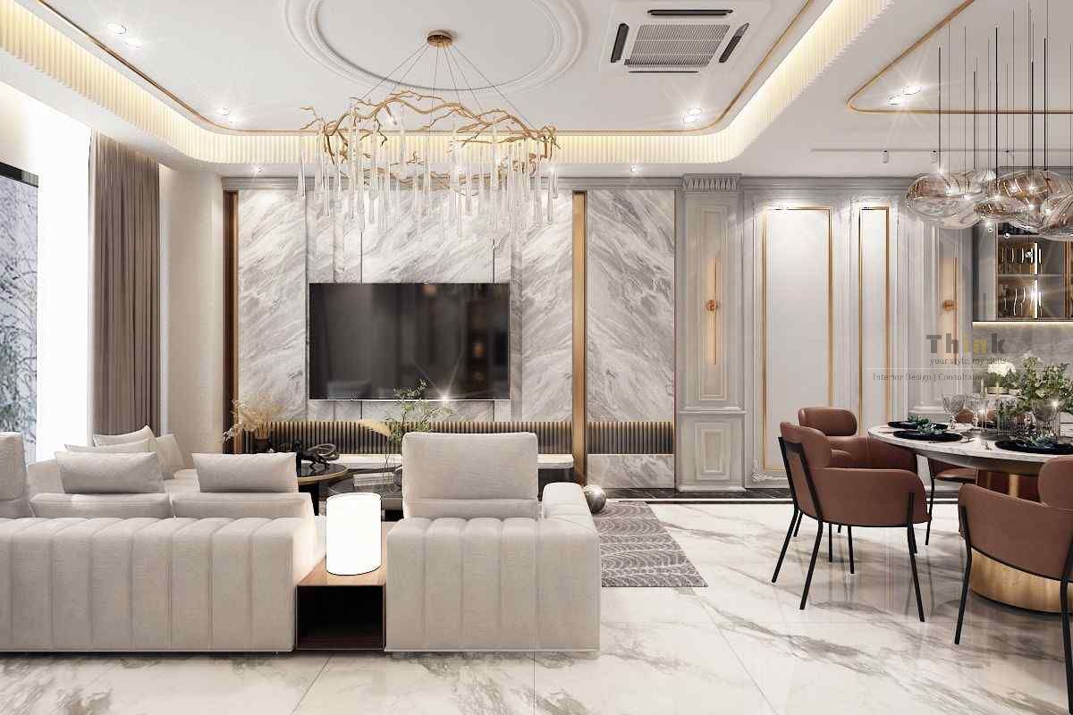 Nội thất nhịp điệu lặp lại đối tượng
