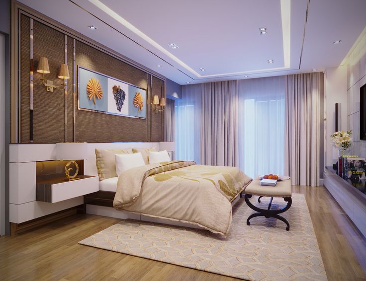 Cách bố trí nội thất phòng ngủ đẹp, hợp phong thủy