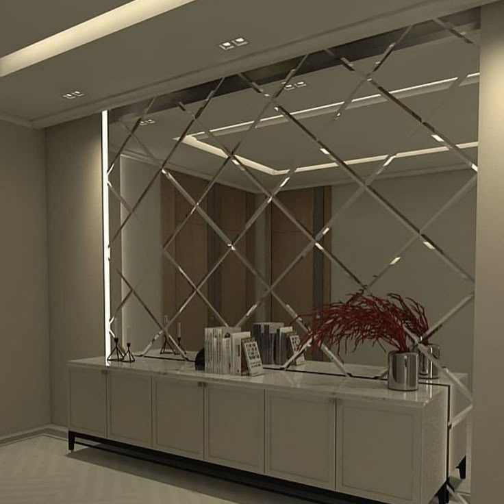 Kinh nghiệm DIY treo gương và trang trí tường phòng khách đơn giản