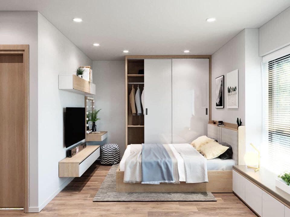 bố trí phòng ngủ siêu nhỏ từ 5m2 đến 8m2