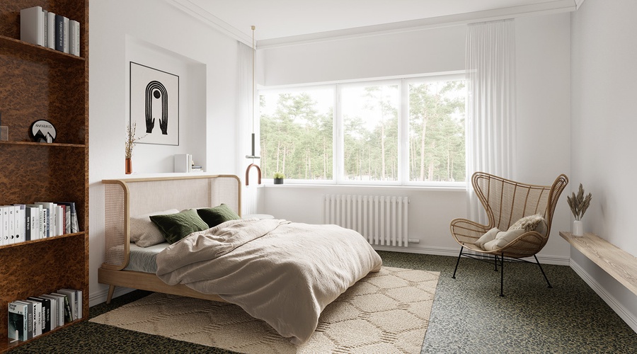 Hiện đại kết hợp nét mộc mạc của Scandinavian