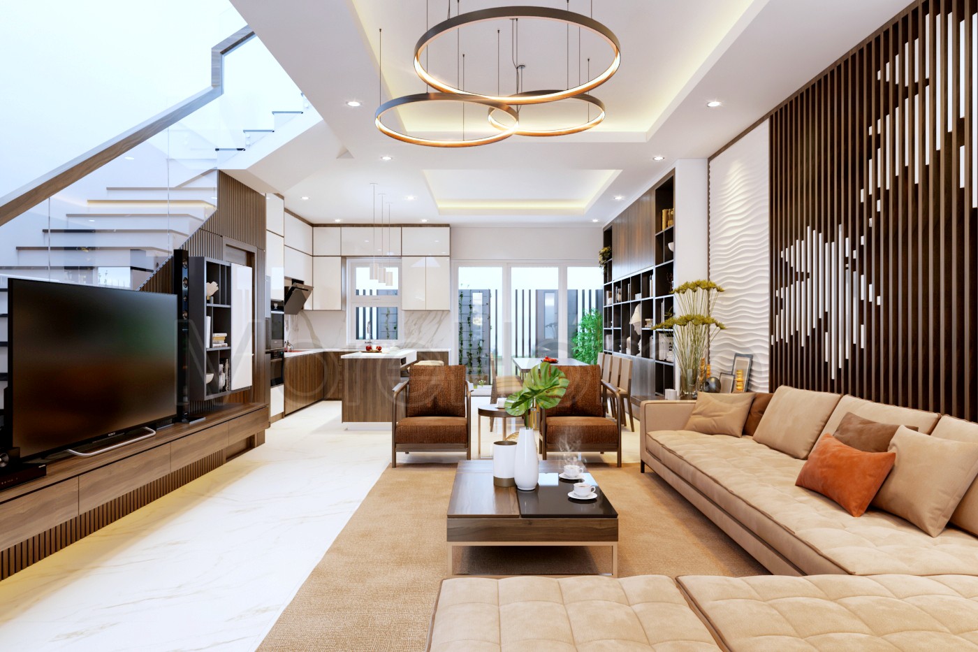 Dịch Vụ Thiết kế & Thi công Nội thất Nhà Phố Trọn Gói Chuyên Nghiệp