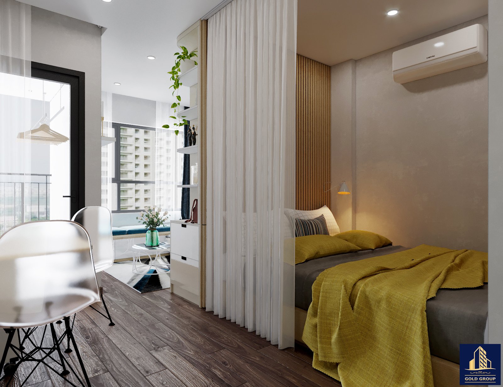 DỰ ÁN THIẾT KẾ NỘI THẤT CĂN HỘ – NTCH – 014