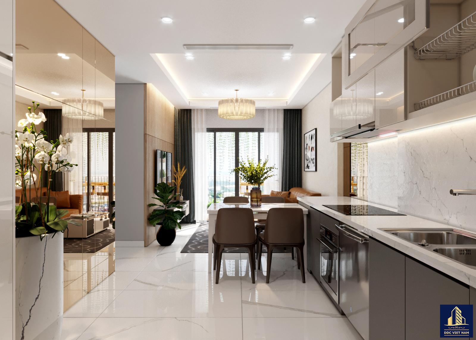 DỰ ÁN THIẾT KẾ NỘI THẤT CĂN HỘ – NTCH – 015