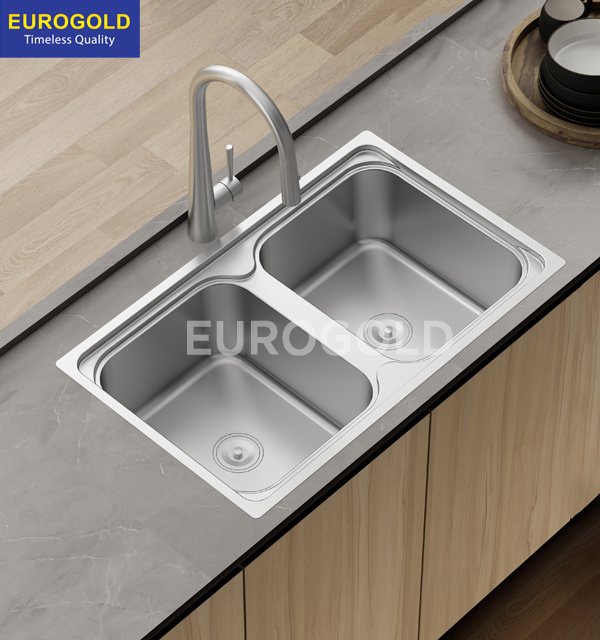 Chậu rửa bát Eurogold Inox 304 - EUD67848