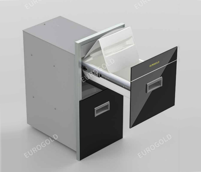 Thùng gạo gương 2 tầng Eurogold