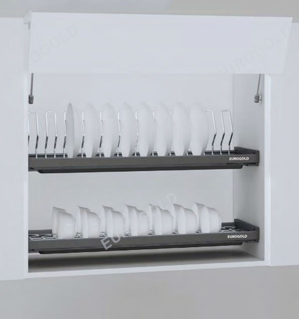 Giá bát cố định inox 304 nan Oval Eurogold - EPV8090 