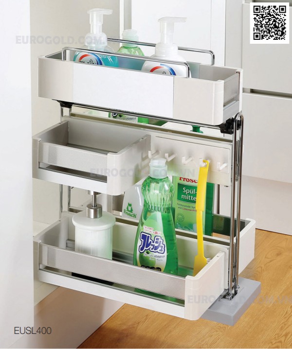 Giá đựng chai lọ tẩy rửa inox 304 Eurogold - EPSL300